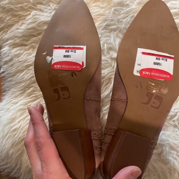 Joe’s Jeans Women’s Rose Mica Chelsea Bootie NWOB Sz 6M Suede Pointed Toe - Picture 4 of 9